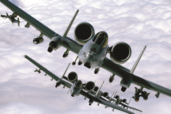 Since 1988, Lt. Col. John "Karl" Marks has been flying the A-10. With over 7,000 hours and counting in the brutish fighter, Marks is the highest time Hog driver in Air Force history. (Photo by Ted Carlson/ Fotodynamics.com)