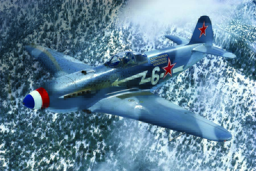 TRICOLOR ACE - French pilot Marcel Albert flies Soviet Yaks against the Luftwaffe