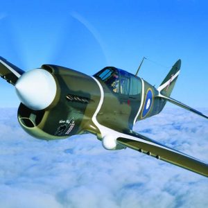 Restored by the Old Flying Machine Company and flown here by Nigel Lamb, Kittyhawk number NZ3009 wears the colors it originally wore while flying with the Royal New Zealand Air Force. (Photo by John Dibbs/Facebook.com/ theplanepicturecompany)