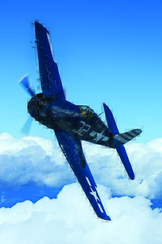 The F6F Hellcat gave pilots like Jim Duffy a fighting tool that leveled the playing field against any fighter the Japanese empire launched against them. The Flying Heritage Collection’s F6F-5 may be the only one still flying that is close to “original” as opposed to being totally restored to better-than- new condition. (Photo by John Dibbs/planepicture.com; aircraft from the Flying Heritage Collection)